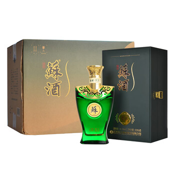 双沟 苏酒 商务馈赠宴会白酒 40.8度  翠苏 500ml*4瓶