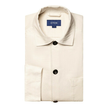 eton案例衬衫10000237702男士l浅褐色