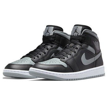 耐克NIKE女子篮球鞋乔1AIR JORDAN 1运动鞋BQ6472-007黑色38码