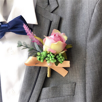 高端商务男士胸花嘉宾襟花会议年会活动开幕开业庆典婚礼贵宾花商务t2