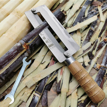 2021新款甘蔗削皮神器久保利甘蔗刀削皮器削甘蔗皮的刀水果店专用型