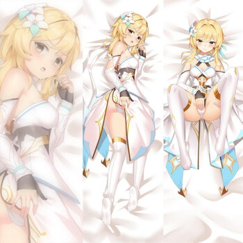 车州适用于二次元动漫等身抱枕车载原神全身污人形宅男周边卡通靠垫