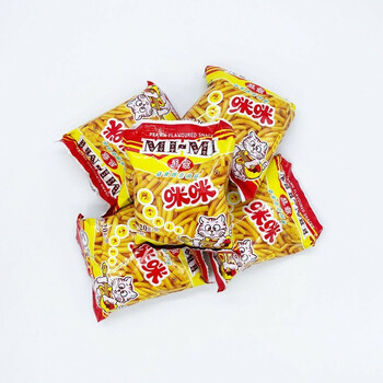 正宗马来西亚儿时5毛零食小吃蟹味粒宿舍休闲零食品 20g咪咪虾条*40包