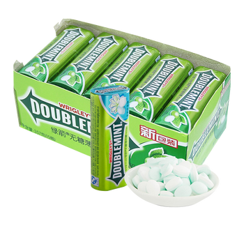 绿箭无糖薄荷糖铁盒35粒装留兰香薄荷味35粒瓶15