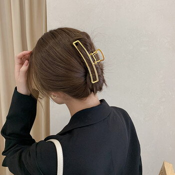 特价捡漏鲨鱼夹大号大号金属抓夹后脑勺鲨鱼夹发卡头发夹子头饰发量多