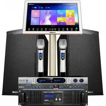 ktv舞台音响套装户外演出婚庆会议室客厅家用卡拉ok点歌机设备sn2410