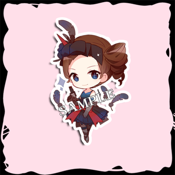 人格游戏机械红夫人钥匙扣同人挂件二次元玩具周边人格 空军(黑天鹅)