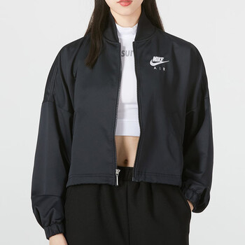 耐克nikenike耐克夹克女装2023春季新款运动服休闲立领短款外套dd