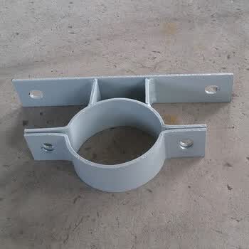 黛惑 50*4mm设备箱喇叭投射灯抱箍立杆电线杆圆柱铁管紧锁固定卡子