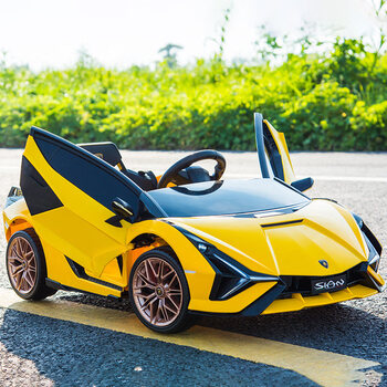 定制兰博基尼儿童电动车四轮玩具小汽车可坐人小孩宝宝婴儿遥控跑车子
