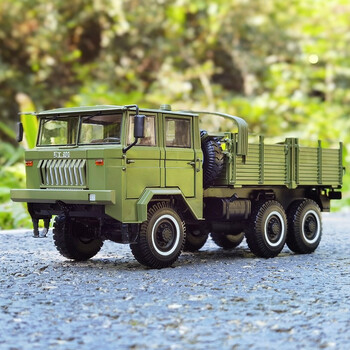 原厂 1:24上汽红岩cq261型6×6重型军车越野汽车卡车汽车模型车模 军