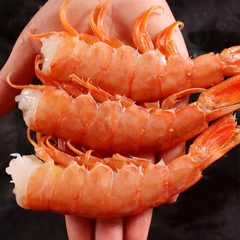特大号红虾尾去头超大虾尾海产虾类 4斤【10-13厘米】 去头阿根廷红虾