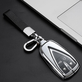 长安逸动plus蓝鲸版钥匙套 2022款尊贵版14t汽车遥控包扣金属男 d款