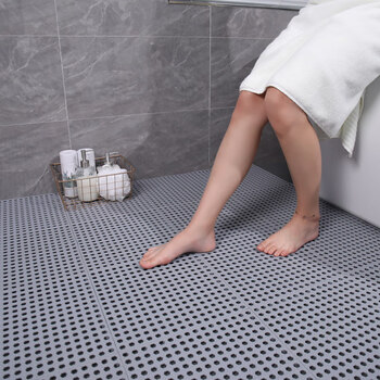豫之韵 浴室防滑垫淋浴房洗澡洗手间卫生间地垫垫子厕所隔水防水镂空