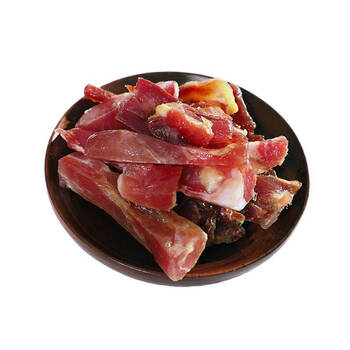 盈聚食品火腿碎肉正宗金华火腿边角料碎头无淀粉切片纯肉食品 500g小
