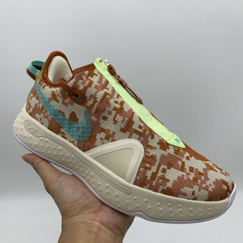 保罗乔治pg4篮球鞋4代男全掌气垫蓝橙黑白拉链耐磨防滑透气运动鞋鞋pg