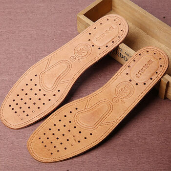 回力warrior皮鞋鞋垫男皮质鞋垫男吸汗防臭透气吸汗防臭加厚运动软底