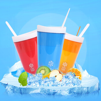 制冷冰杯冰沙杯快速冰镇杯子制冰杯家用降温神器沙冰杯可乐碎冰杯