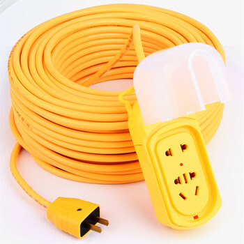 防水防雨插座10/20/30米带线地拖插头插板充电源拖线板 3米/1.