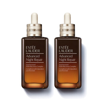 雅诗兰黛小棕瓶精华露两支装 100ml*2 【最早使用效期24.8.介意勿拍】