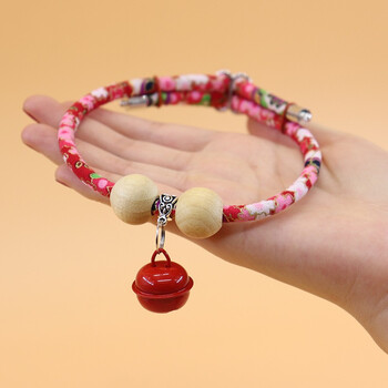 大猫日记猫项圈猫咪驱虫项圈幼猫体外驱虫除跳蚤防虱子狗圈颈圈猫铃铛项圈 红色铃铛 XS码 适合6-15斤