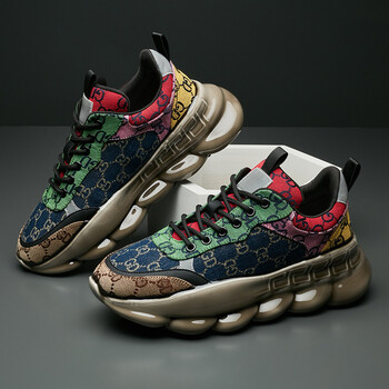 fgacctthanarat轻奢潮牌老爹鞋男ins潮新款秋季时尚百搭男鞋厚底增高