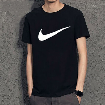 耐克nike孕妇短袖男2023春季新款运动上衣黑色透气跑步训练t恤dc