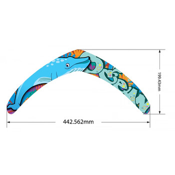 朗铎(rondou)回旋镖儿童 飞镖eva户外亲子互动运动飞行软体回力镖成人