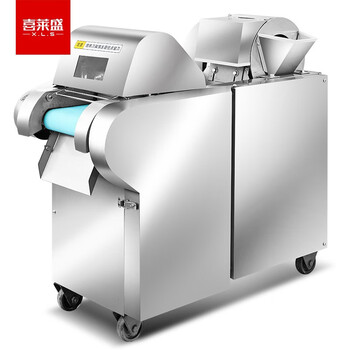 学校酒店食堂切段切条切丝机 多功能切菜机-带离心滚筒1100w