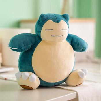 公仔玩偶毛绒玩具杰尼龟胖丁妙蛙娃娃抱枕七夕情人节礼物 25cm卡比兽