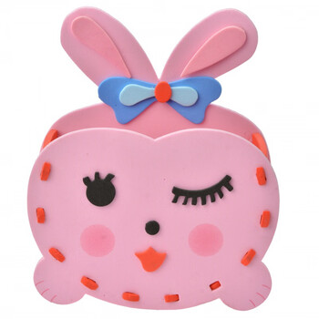 国庆幼儿手工作品 儿童手工制作 eva笔筒 海绵粘贴纸贴画幼儿园diy