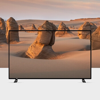 新款100英寸4k会议电视机超清声控办公投屏大屏幕显示器防爆平板ktv