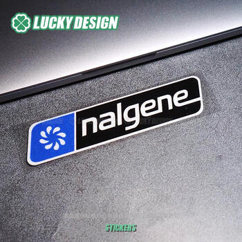 穗希车贴nalgene户外玻璃露营卡通车窗反光防水摩托车门贴大号宽12cm