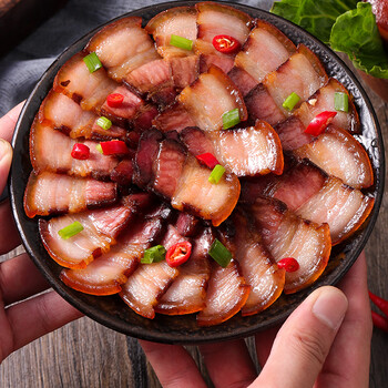 农家酱肉五花肉酱油肉安徽黄山正宗酱香咸肉风味特色腊肉真空包装五花
