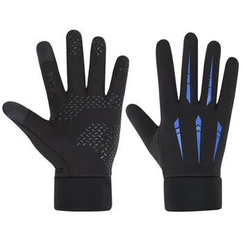 现货直发防水骑行手套男士冬季触屏男摩托车防滑开车户外加绒保暖滑雪