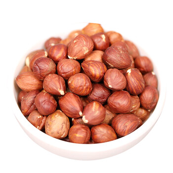 带皮榛子仁500g原味生熟去壳榛子坚果干果休闲零食烘焙原料原味生