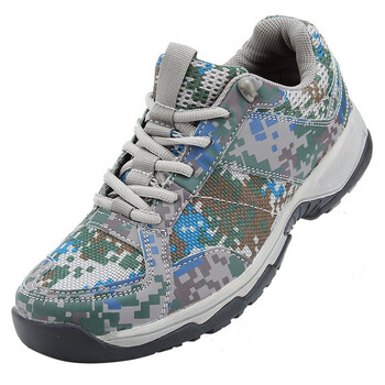 猎阵(liezhen)新式迷彩鞋3514迷彩作训鞋解放鞋5公里拉练运动鞋训练鞋