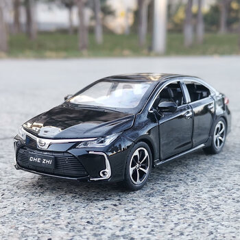 久口儿童金属玩具车132卡罗拉小轿车仿真合金汽车模型摆件孩132卡罗拉