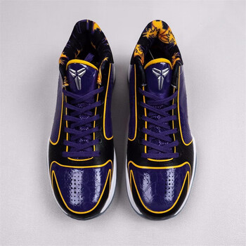 科比碳板zoomzk5湖人紫金低帮实战篮球鞋运动鞋男cd4991500kobe科比