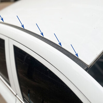 适用于丰田卡罗拉车顶流水条大顶密封条两侧压条棚顶防水胶条1418款