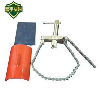 蓝宇星琳 KJ-77链条式堵漏器箱组（T型旋进堵漏器）1套 堵漏板：标配DN80 (外径89)可选DN100,DN150堵漏板） 