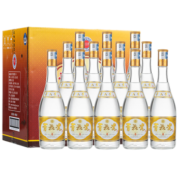 山西青花瓷酒厂股份有限公司出品 青花瓷清香型白酒整箱粮食酒白酒
