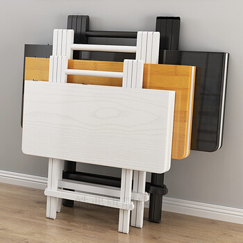 豹点折叠桌餐桌家用小桌子吃饭桌简易小型折叠桌椅便携摆摊桌宿舍方桌