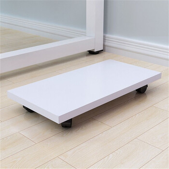 台式机箱架托盘架子台式电脑主机底座托盘可移动滑轮机箱架子家用办公