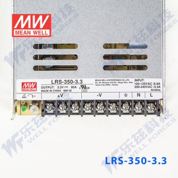 ̨γLRS-350صԴNES ֱDCѹѹ(350W) LRS-350-3.3 3.3V60A 