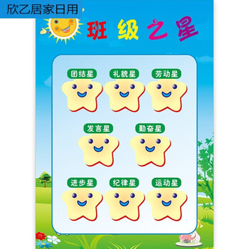 班级文化墙装饰励志墙贴学生小学班级教室布置装饰文化光荣榜墙贴班级