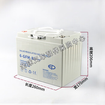 定制电动叉车电瓶中力合力杭州搬运车蓄电池12v30a65a85a锂电议价