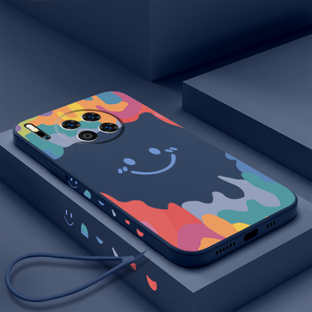 bshidi华为mate30pro手机壳女款个性创意mate30全包防摔液态软硅胶