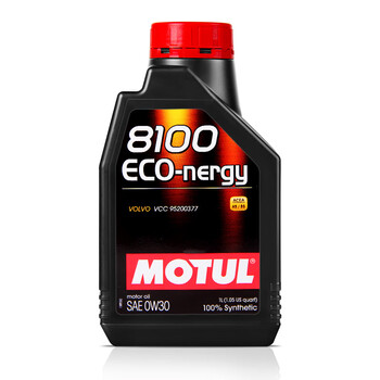 摩特(motul) 8100 eco-nergy原装进口全合成汽车发动机汽车机油 0w-30