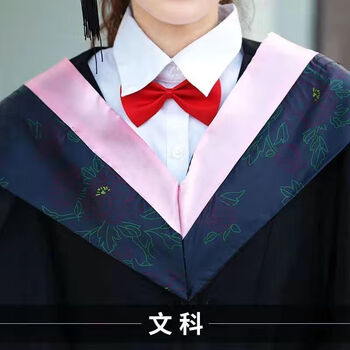 诗语香 现货学士服垂布学位服领子服硕士服博士服垂布毕业礼服披肩京.